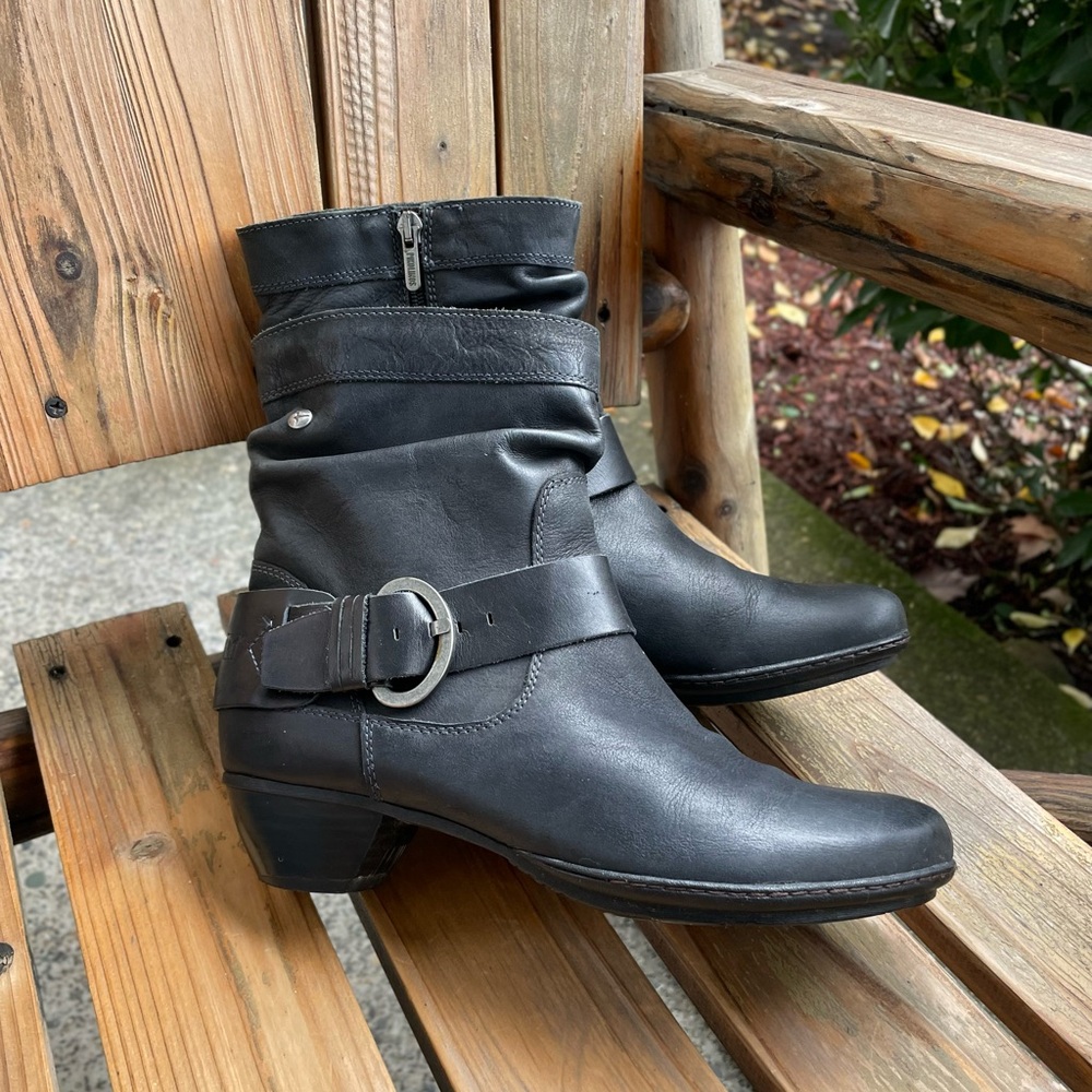 PIKOLINOS Black Brujas Ankle Boot Womens Size EUR 39